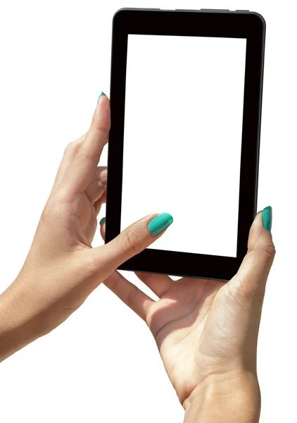 Selfie Photographing with tablet — Stock Photo, Image