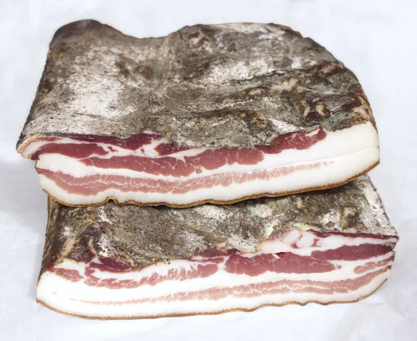 Torkade fläsk bacon — Stockfoto