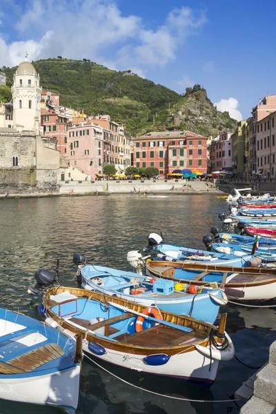 Haven in Vernazza — Stockfoto