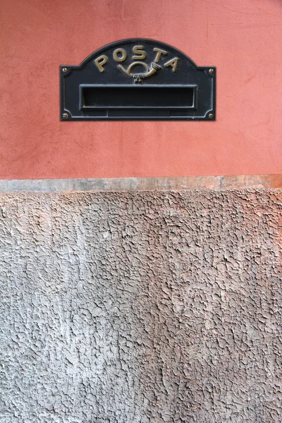 Iron mailbox — Stock Photo, Image