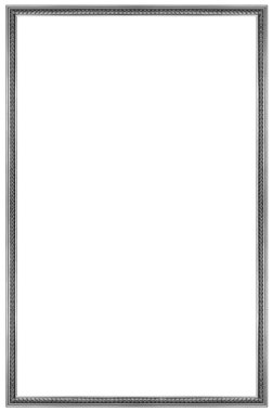 Dikdörtgen gümüş resim çerçevesi