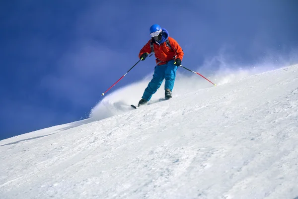 Skifahren — Stockfoto