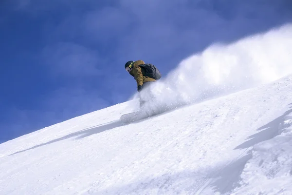 Snowboard freerider — Stock Photo, Image