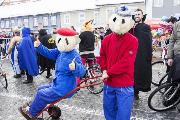 Carnival parade in Samobor — Stock Photo, Image