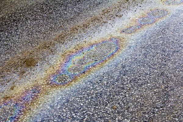 Petrol spill — Stock Photo, Image