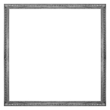 Kare gümüş resim çerçevesi