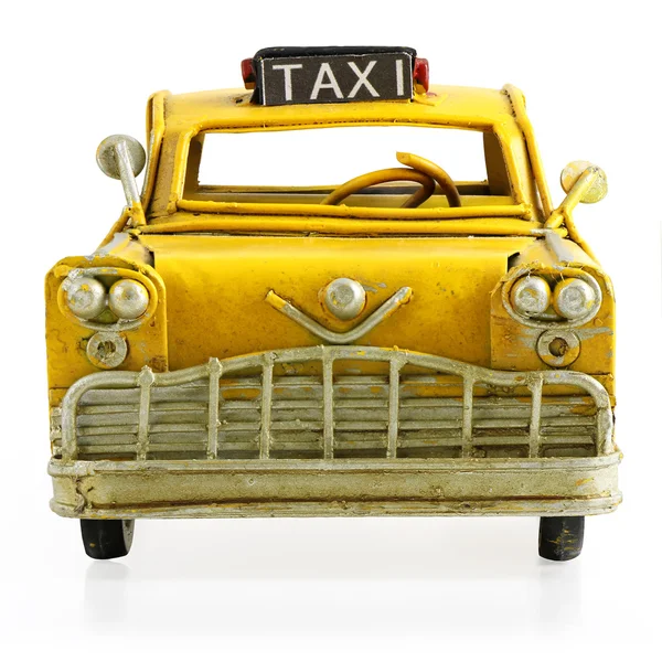Retro juguete taxi —  Fotos de Stock