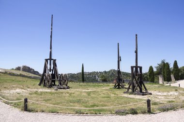 Ortaçağ Trebuchet silah