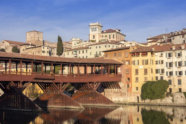 Ponte Vecchio v Bassanu del Grappa — Stock fotografie