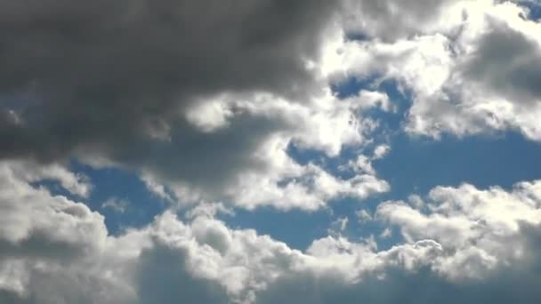 Rolling clouds timelapse — Stock Video