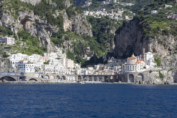 Atrani village on the Amalfi Coast — Stock Photo, Image