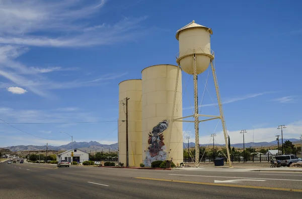 Route 66, Kingman, Az, Usa, vattentorn — Stockfoto