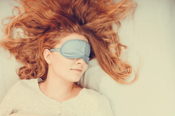 Girl taking nap. — Stock Photo, Image