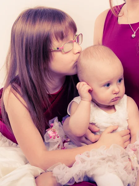 Happy family of three women — Stock Photo, Image