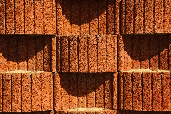 Planter blocks retaining wall. Background, texture — Stock Photo, Image