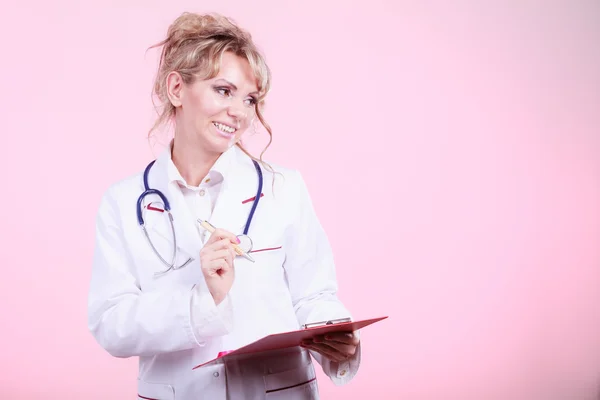 Middle aged female medical doctor. — Stock Photo, Image