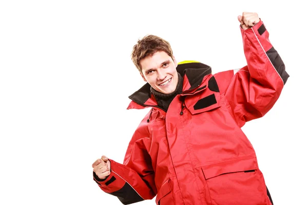 Young male showing gestures — Stock Photo, Image