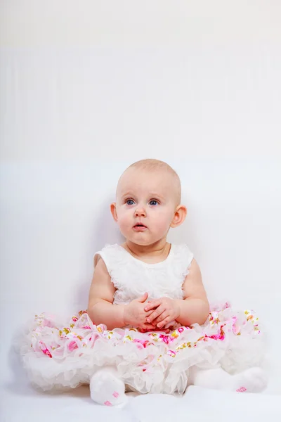 Kleine meisje kind portret — Stockfoto