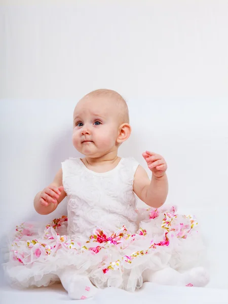 Kleine meisje kind portret — Stockfoto