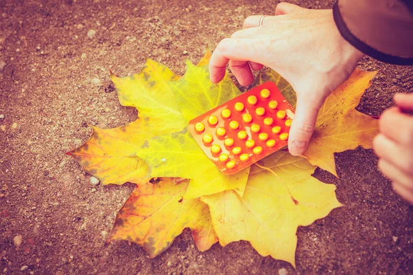 Vitamins c for autumn. — Stock Photo, Image