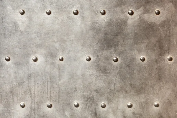 Grunge metal plate as background texture — Stock Photo, Image