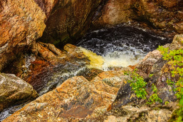 Little stream in mountains, Norway. — Stock Photo, Image