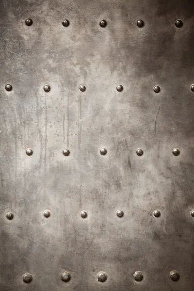 Grunge metal plate as background texture — Stock Photo, Image