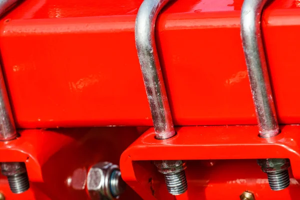 Agriculture Equipment Bolt Agricultural Machinery Detail View — Stock Photo, Image