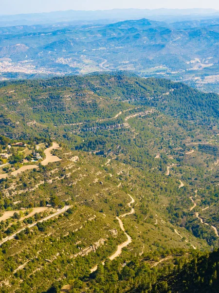 Montagne Montserrat Paysage Rocheux Catalogne Espagne — Photo