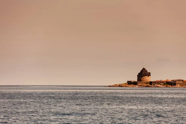 Fortaleza Naval Fort Christiansoe Perto Ilha Bornholm Mar Báltico Dinamarca — Fotografia de Stock