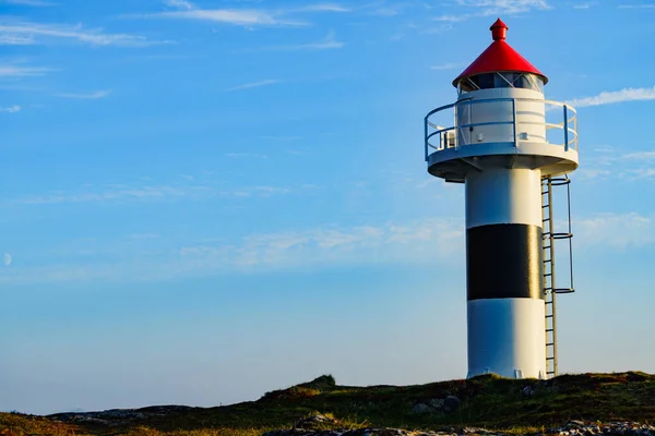 Latarnia Morska Wyspie Andoya Archipelag Vesteralen Norwegia — Zdjęcie stockowe