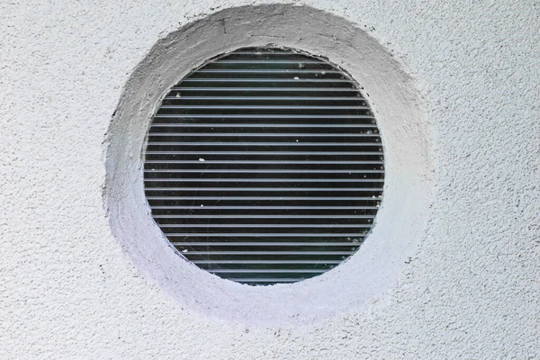 Porthole Plástico Janela Redonda Parede Casa Para Iluminação — Fotografia de Stock