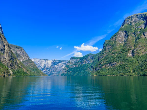 Turisme og rejser. Bjerge og fjord i Norge . - Stock-foto