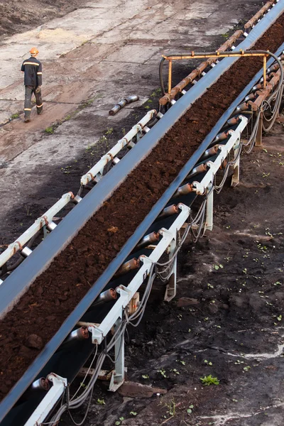 Opencast brown coal mine — Stock Photo, Image