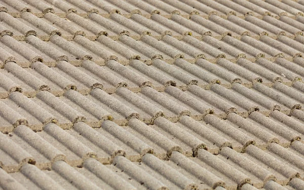 Bruin tegels dak — Stockfoto