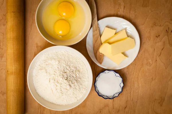 Cuocere ingredienti e utensili da cucina — Foto Stock