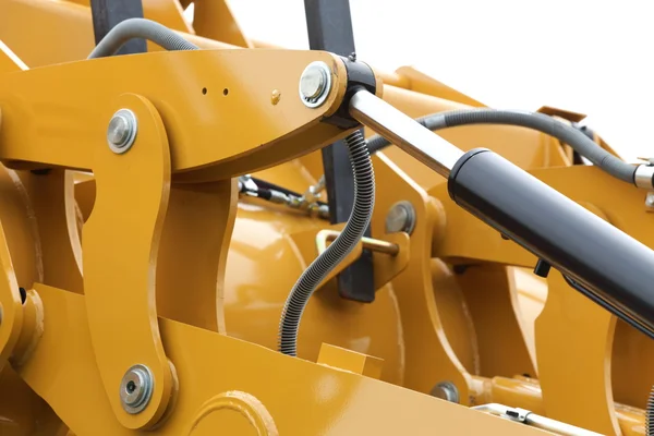 Detail of hydraulic bulldozer — Stock Photo, Image