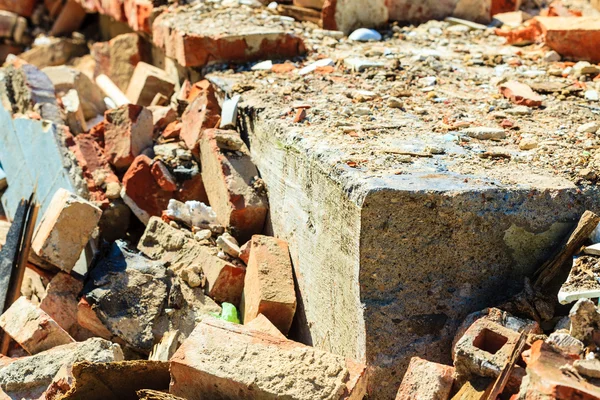 Stack of old bricks — Stock Photo, Image