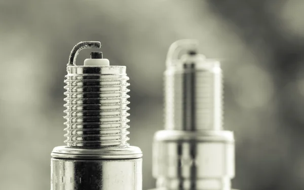 Two new spark plugs — Stock Photo, Image