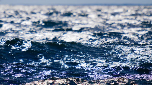 Blå havet ytbehandlar — Stockfoto