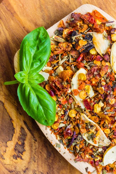 Colored spices for pasta — Stock Photo, Image