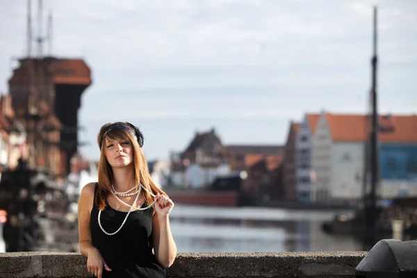 Vintage woman — Stock Photo, Image