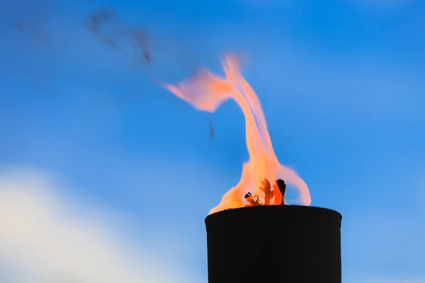 Movimiento de llama — Foto de Stock