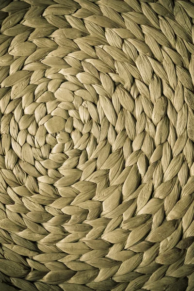 Wicker woven pattern for background or texture — Stock Photo, Image