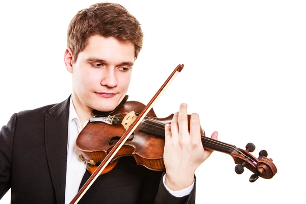 Geigerin spielt Geige. — Stockfoto