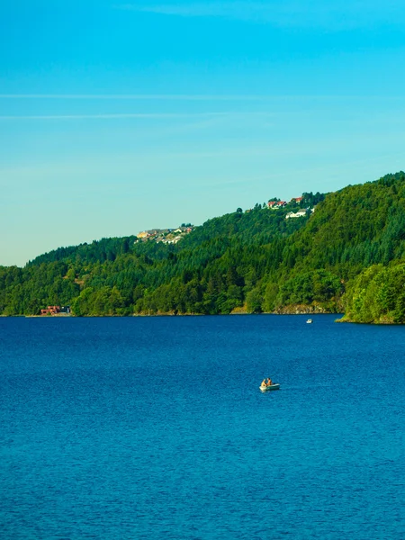 Landschap en fjord in Noorwegen. — Stockfoto