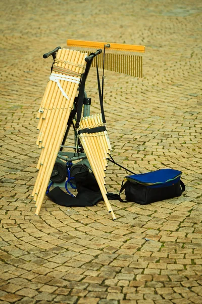 Musik blåsinstrument, — Stockfoto