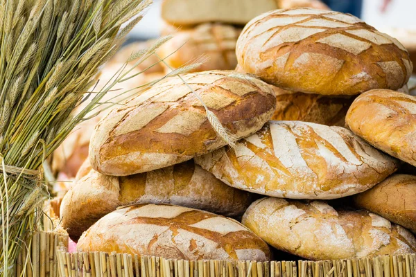 Rye bread loaves — Stock Photo, Image