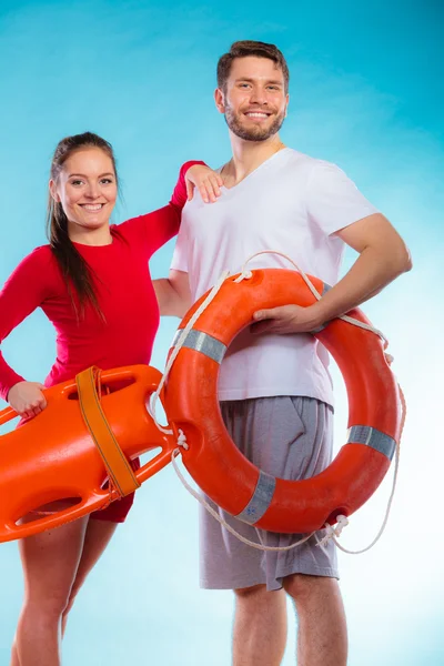 Rettungsschwimmer im Einsatz — Stockfoto