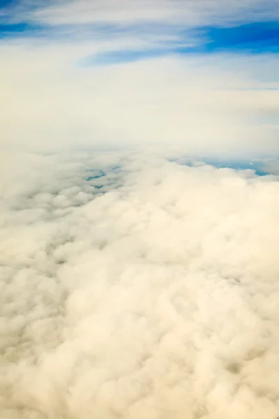 White cloudy sky. — Stock Photo, Image